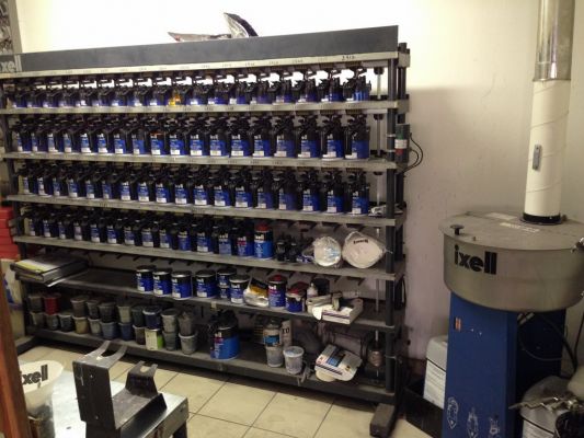 Cabine de peinture, retouche peinture auto toutes marques Le Neubourg